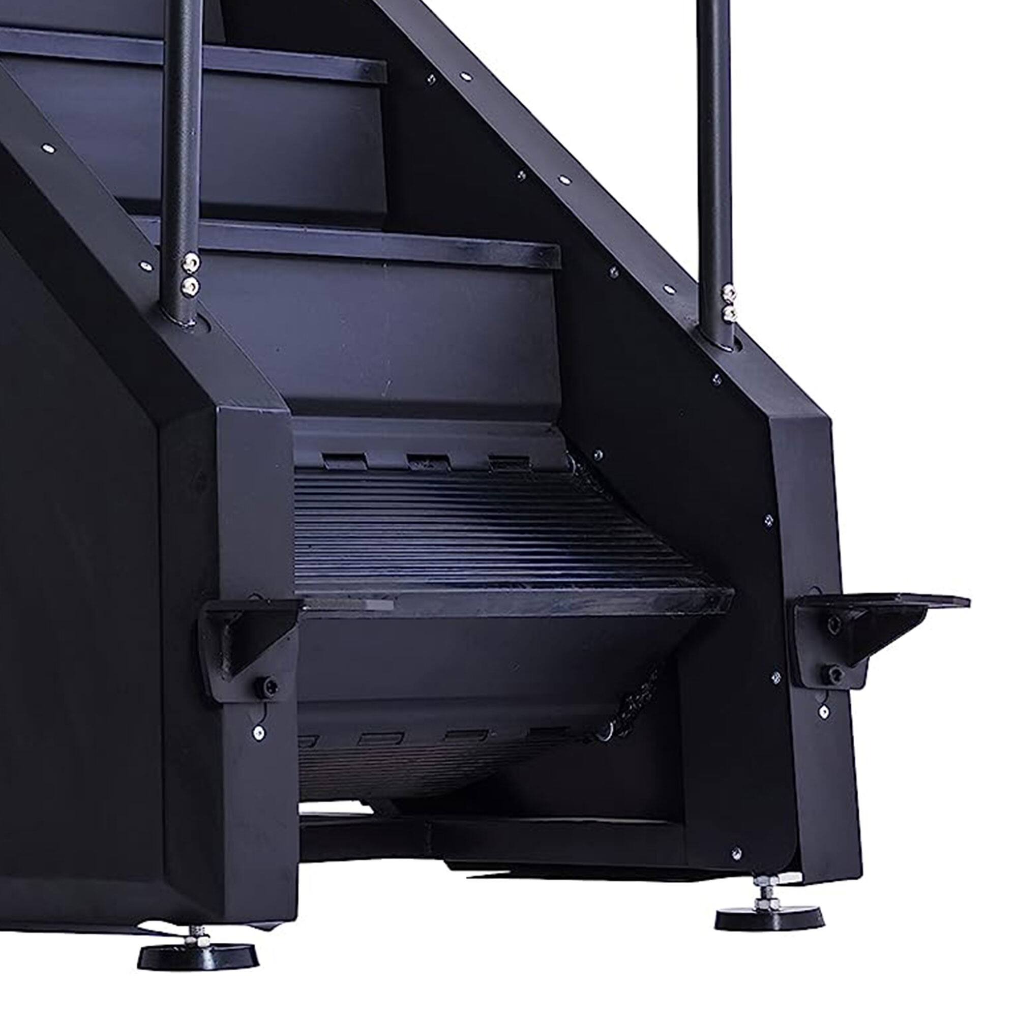 Alt View 7. Signature Fitness - Signature Fitness Continuous Climber Gym Equipment Stair Stepper for Exercise - Black.