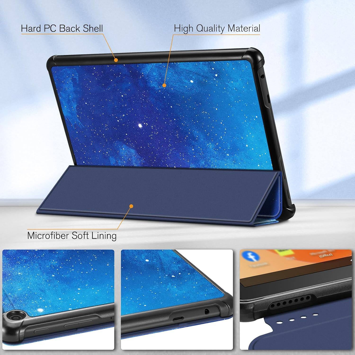 Fintie Slim Case for All New Fire HD 10 & Fire HD 10 Plus (13th, 2023 ...