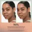 "Before After Unretouched individual results may vary" 90% of study participants reported that their eye area felt more rejuvenated after one use* "Results based on survey responses of 58 study participants following 1x use of device. Protocol: Completed treatment steps on clean, dry skin starting with Heat (moderate setting) followed by Cold (coldest setting), total treatment time 8-10 minutes.