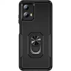 Front. SaharaCase - Raider Series ArmorPro Case for Motorola G 5G (2024) - Scorpion Black.