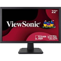 ViewSonic - 21.5" LED HD Monitor (DVI, VGA) - Black - Front_Zoom