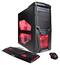 CyberPowerPC - Gamer Xtreme Desktop - Intel Pentium - 8GB Memory - 1TB Hard Drive - Black/Red-Front_Standard