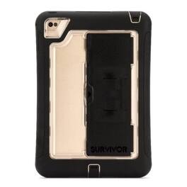 Griffin Technology - Griffin Survivor Rugged Case for Apple iPad Mini 4 (A1538, A1550) - Black/Clear