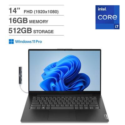 Lenovo V14 IRU Laptop 14.0 FHD (Intel i7 13620H, 16GB DDR4, 512GB Lenovo V14 IRU Laptop 14.0 FHD (Intel i7 13620H, 16GB DDR4, 512GB