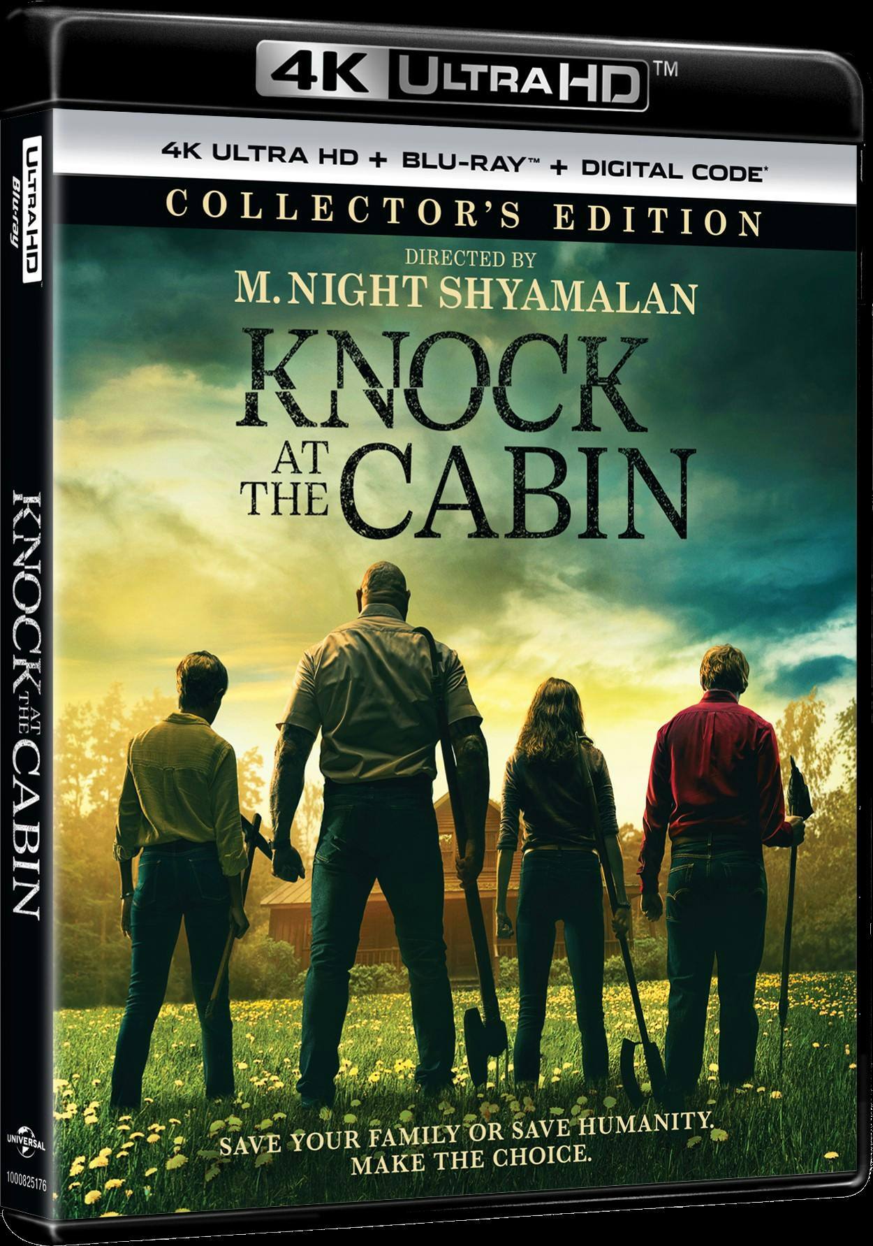 Angle. Knock at the Cabin   - 4K Blu-Ray.