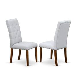 East West Furniture - Dining Room Set Natural - Brown