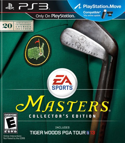  Tiger Woods PGA TOUR 13: The Masters Collector's Edition - PlayStation 3