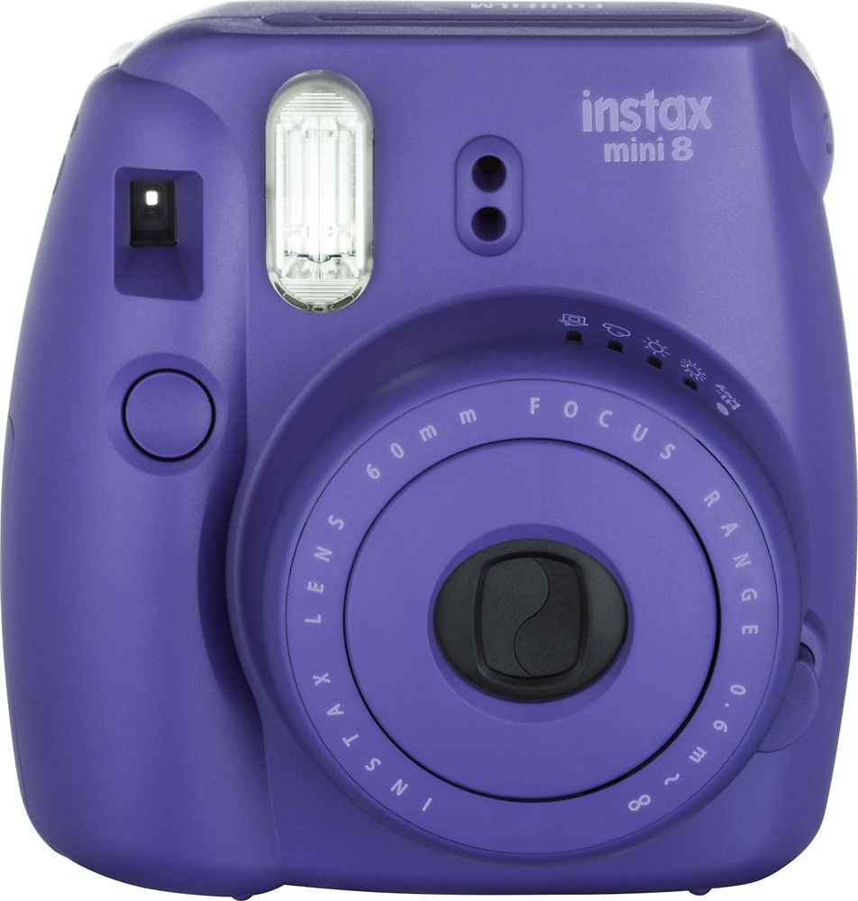 verbannen pellet Antibiotica Fujifilm instax Mini 8 Instant Film Camera Grape MINI 8 GRAPE - Best Buy