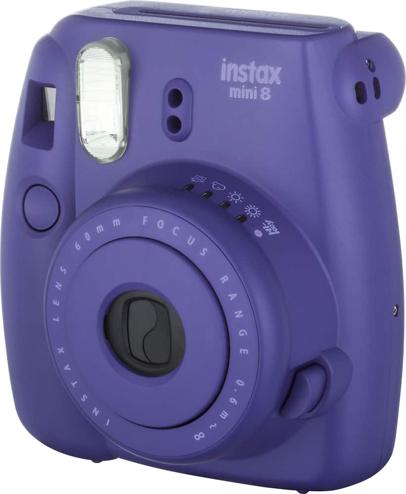 Best Buy: Fujifilm instax Mini 8 Instant Film Camera Grape MINI 8