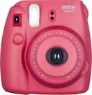 Fujifilm - instax Mini 8 Instant Film Camera - Raspberry - Larger Front