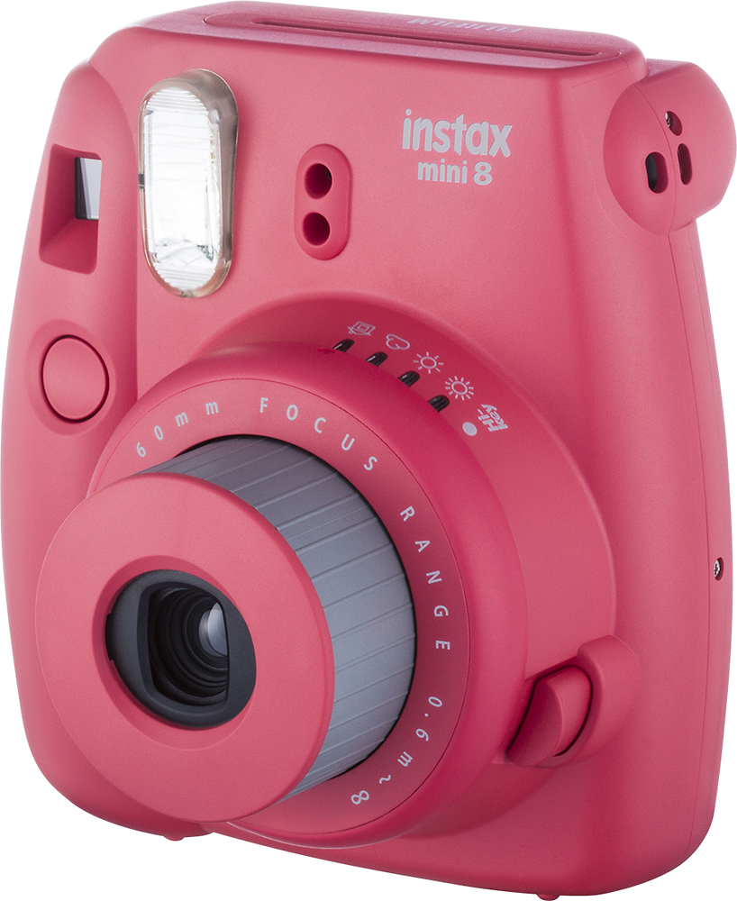 Best Buy: Fujifilm instax Mini 8 Instant Film Camera Raspberry