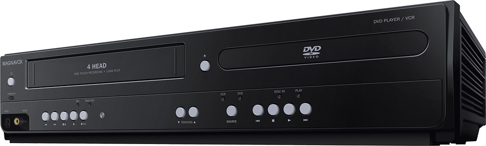 Magnavox Dvd Player Vcr With Hd Upconversion Black Mdv260v Best Buy