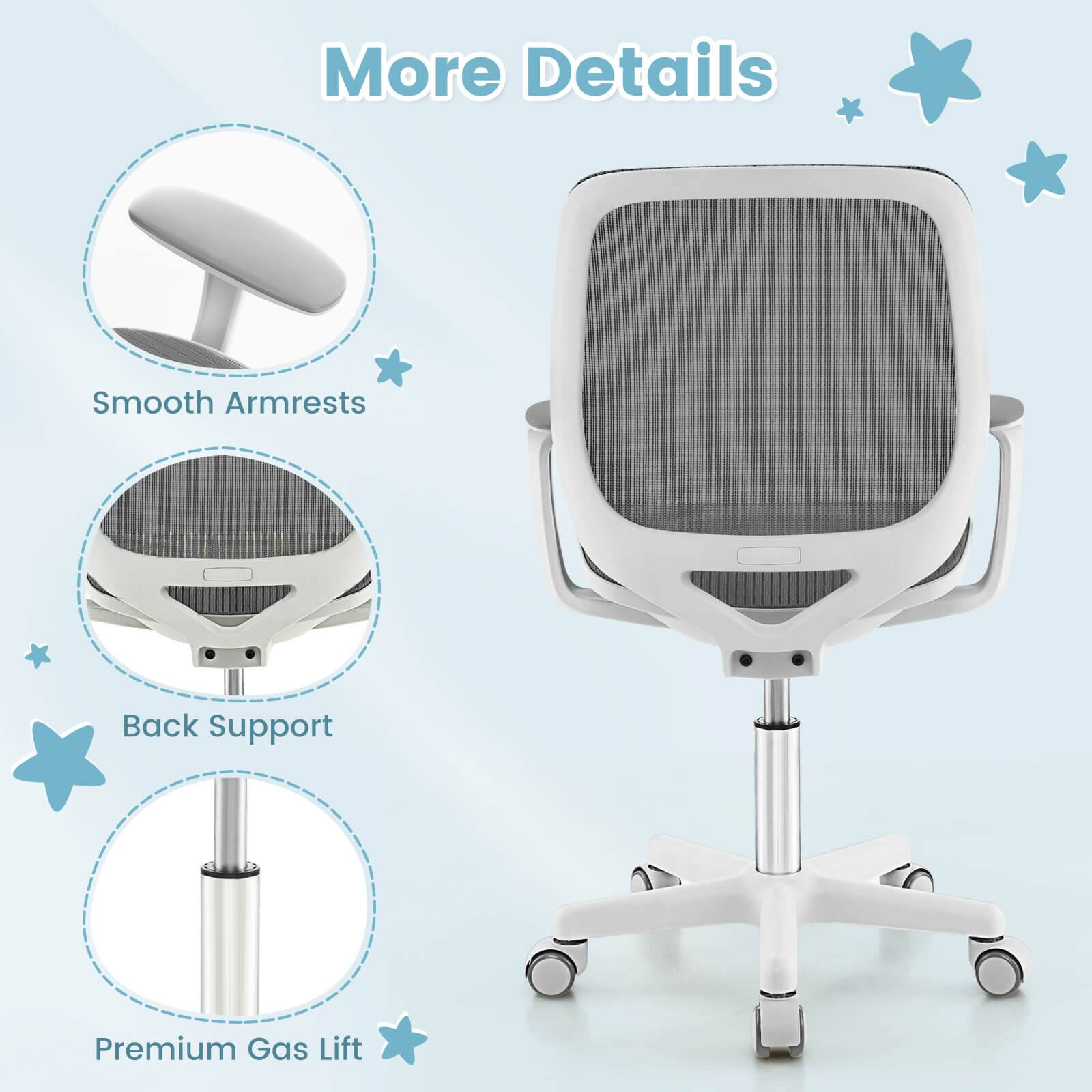 More Details

- Smooth Armrests
- Back Support
- Premium Gas Lift