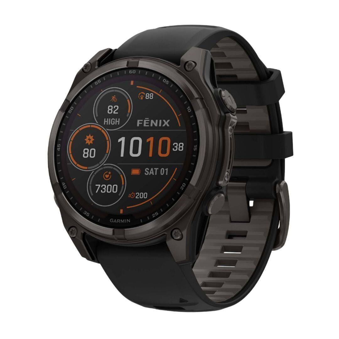 The corrected text from the image is:

"82 HIGH FÉNIX 1010 80 38 SAT 01 7300 200 GARMIN"