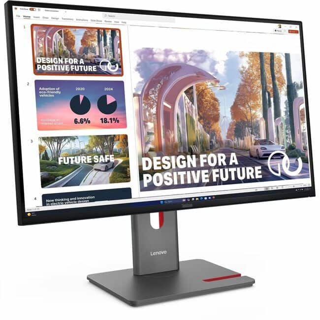 Lenovo - ThinkVision P27QD-40 27" Class WQHD LED Monitor - 16:9 - Raven 27" Viewable - In-plane Switching (IPS) - Black