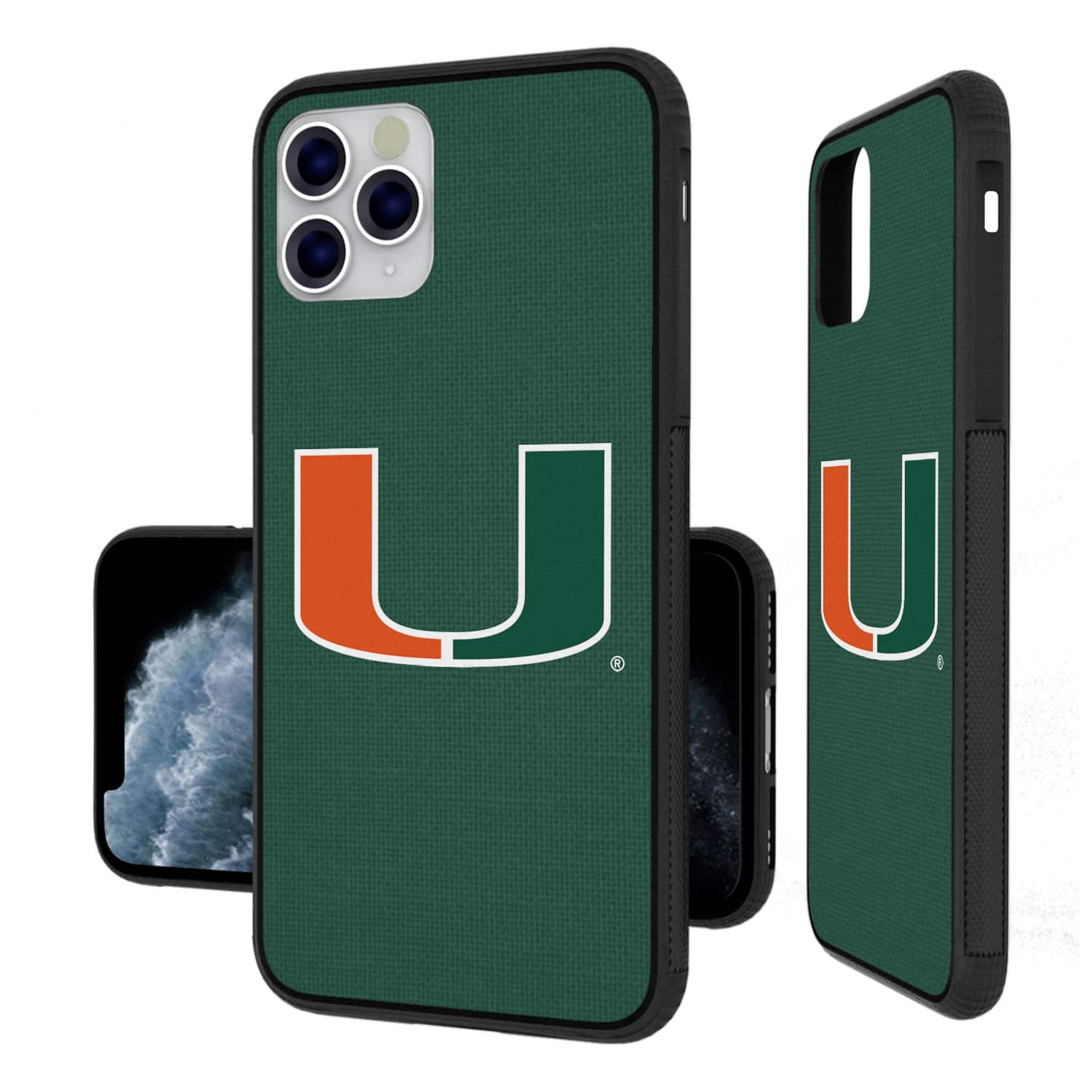 Keyscaper - NCAA - Miami Hurricanes iPhone Solid Design Bump Case - 13 mini - Multicolor price history on PriceWatchPro