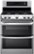 Front Zoom. LG - 6.9 Cu. Ft. Self-Cleaning Freestanding Double Oven Gas Range with ProBake Convection - Stainless steel.