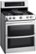 Angle Zoom. LG - 6.9 Cu. Ft. Gas Self-Cleaning Freestanding Double Oven Range with ProBake Convection - Stainless steel.