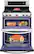 Alt View 18. LG - 6.9 Cu. Ft. Freestanding Double Oven Gas True Convection Range with EasyClean and UltraHeat Power Burner - Stainless steel.