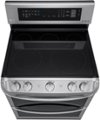 Alt View Zoom 11. LG - 7.3 Cu. Ft. Electric Self-Cleaning Freestanding Double Oven Range with ProBake Convection - Stainless steel.