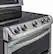 Alt View 14. LG - 7.3 Cu. Ft. Freestanding Double Oven Electric Range with EasyClean and ProBake Convection - Stainless steel.