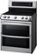 Left Zoom. LG - 7.3 Cu. Ft. Electric Self-Cleaning Freestanding Double Oven Range with ProBake Convection - Stainless steel.