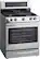 Angle. LG - 6.3 Cu. Ft. Freestanding Gas True Convection Range with EasyClean and UltraHeat Power Burner - Stainless steel.