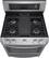 Alt View 11. LG - 6.3 Cu. Ft. Freestanding Gas True Convection Range with EasyClean and UltraHeat Power Burner - Stainless steel.