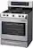 Left. LG - 6.3 Cu. Ft. Freestanding Gas True Convection Range with EasyClean and UltraHeat Power Burner - Stainless steel.