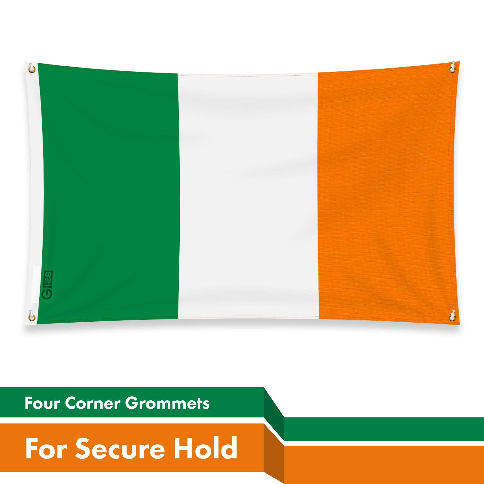 Four Corner Grommets For Secure Hold