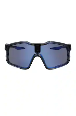 Chamelo - Falcon - Sports Smart Glasses with Electrochromic Auto Tint - Obsidian frame | Alpha Blue lenses