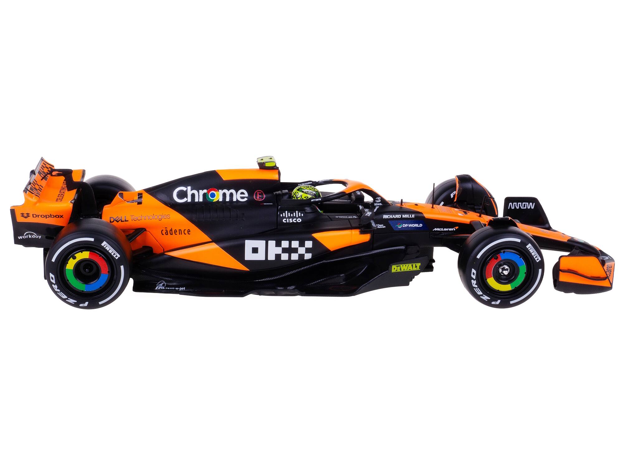 Bburago McLaren MCL38 #4 Lando Norris 