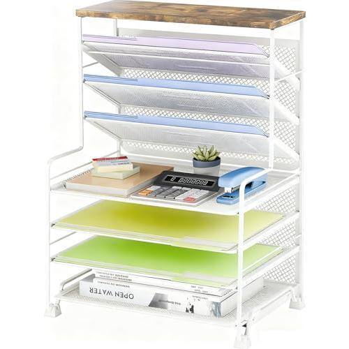 1 Pack 8 Tier White-File Floder