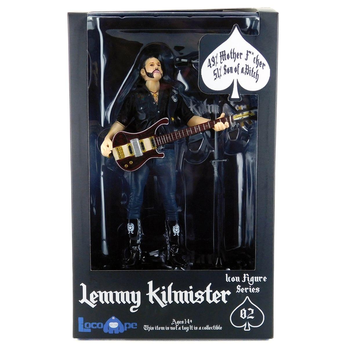 491 Mother F**ker 51% Son of a Bitch  
Lon Figure Series  
Lemmy Kilmister 02  
Ages 14+  
This item is not a toy it is a collectible