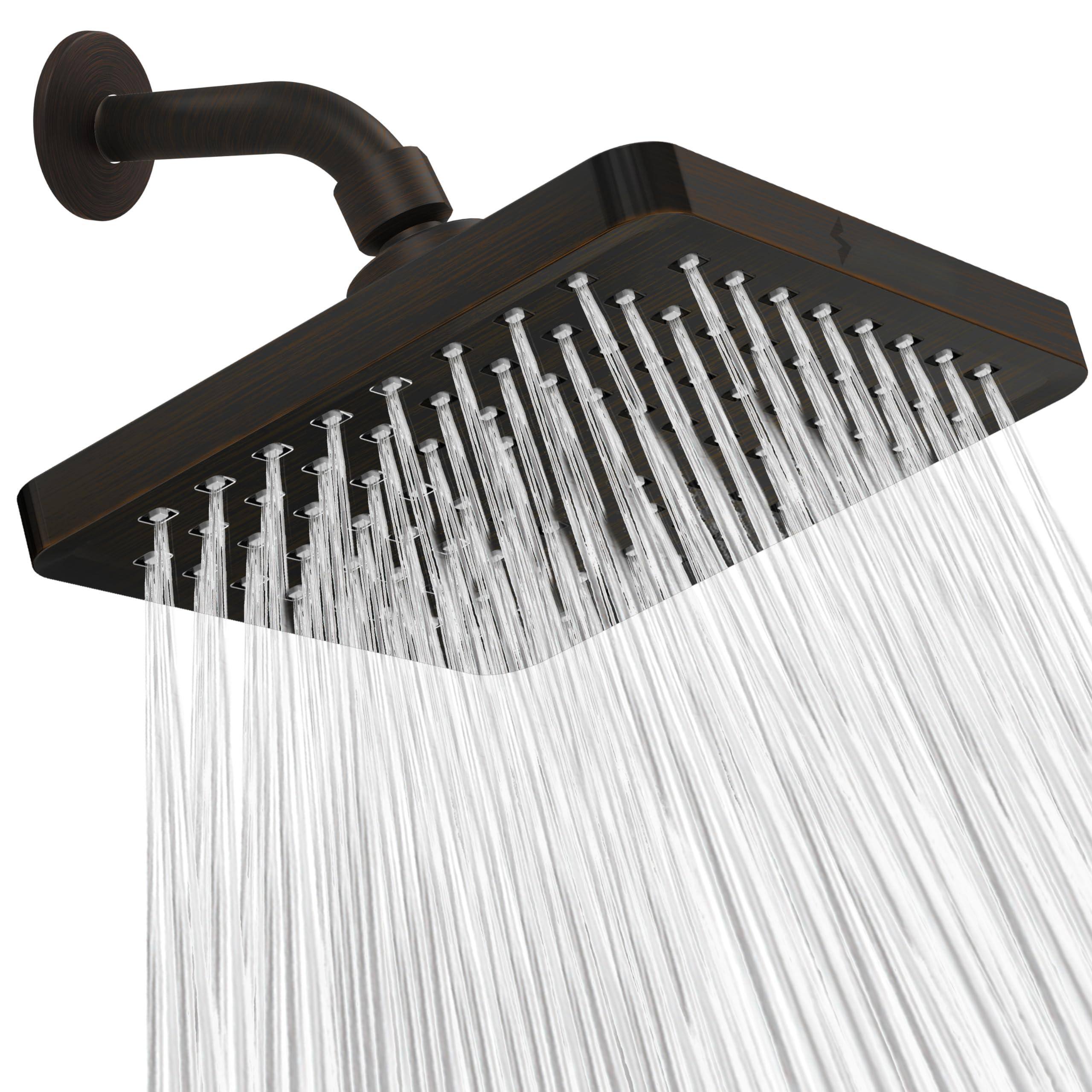 4. Vintage Oil-Rubbed Bronze 8" Square-8 Inch Squ