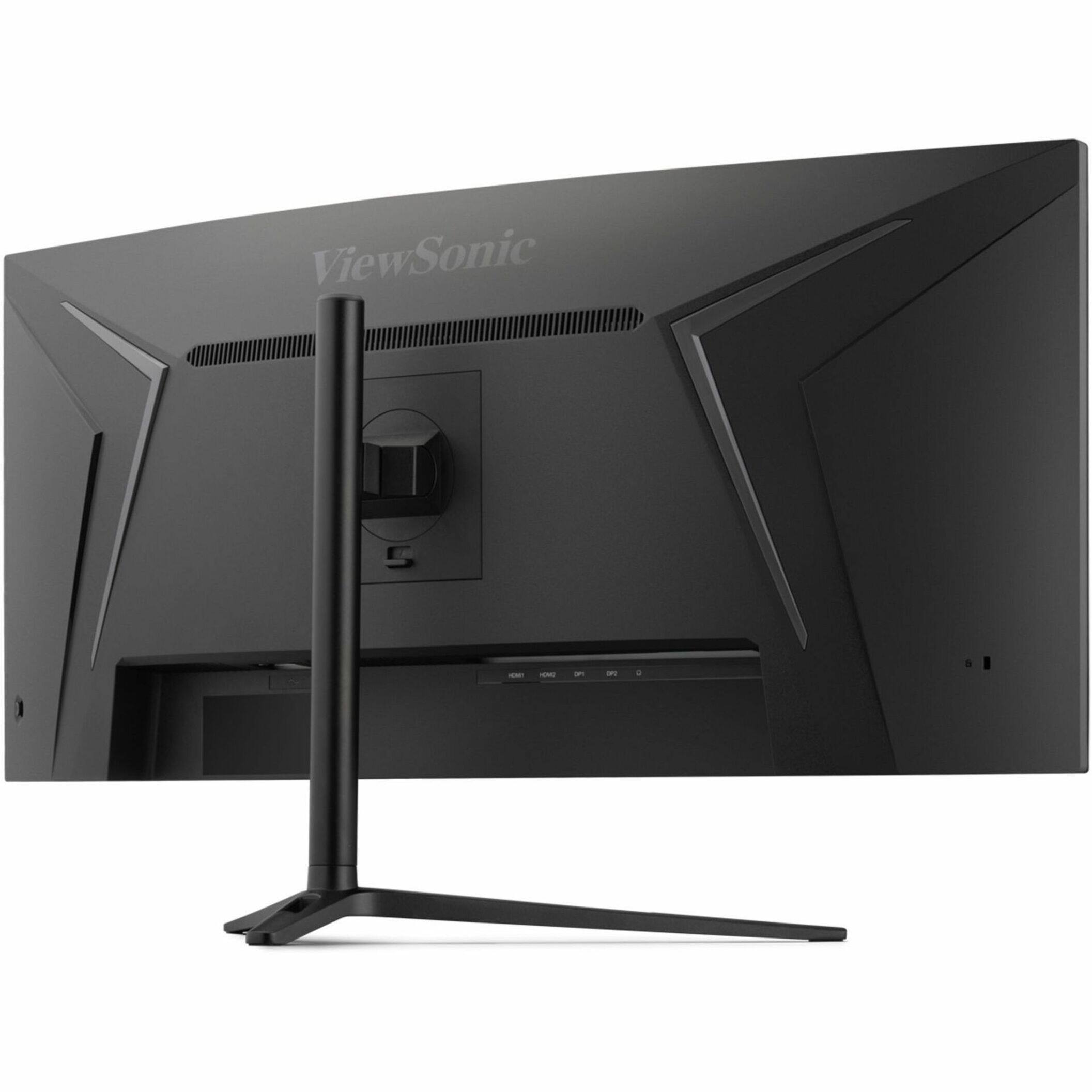 Alt View 20. ViewSonic - VX3418C-2K 34 LCD UWQHD 180Hz, FreeSync Premium Curved Gaming Monitor (HDMI, Display Port) - Black.