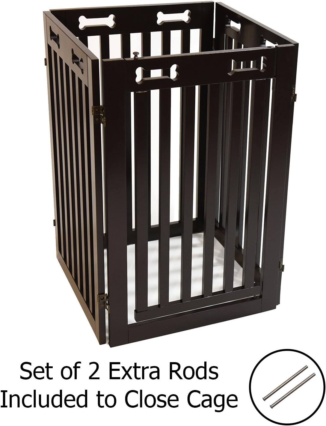 Set of 2 Extra Rods
Included to Close Cage