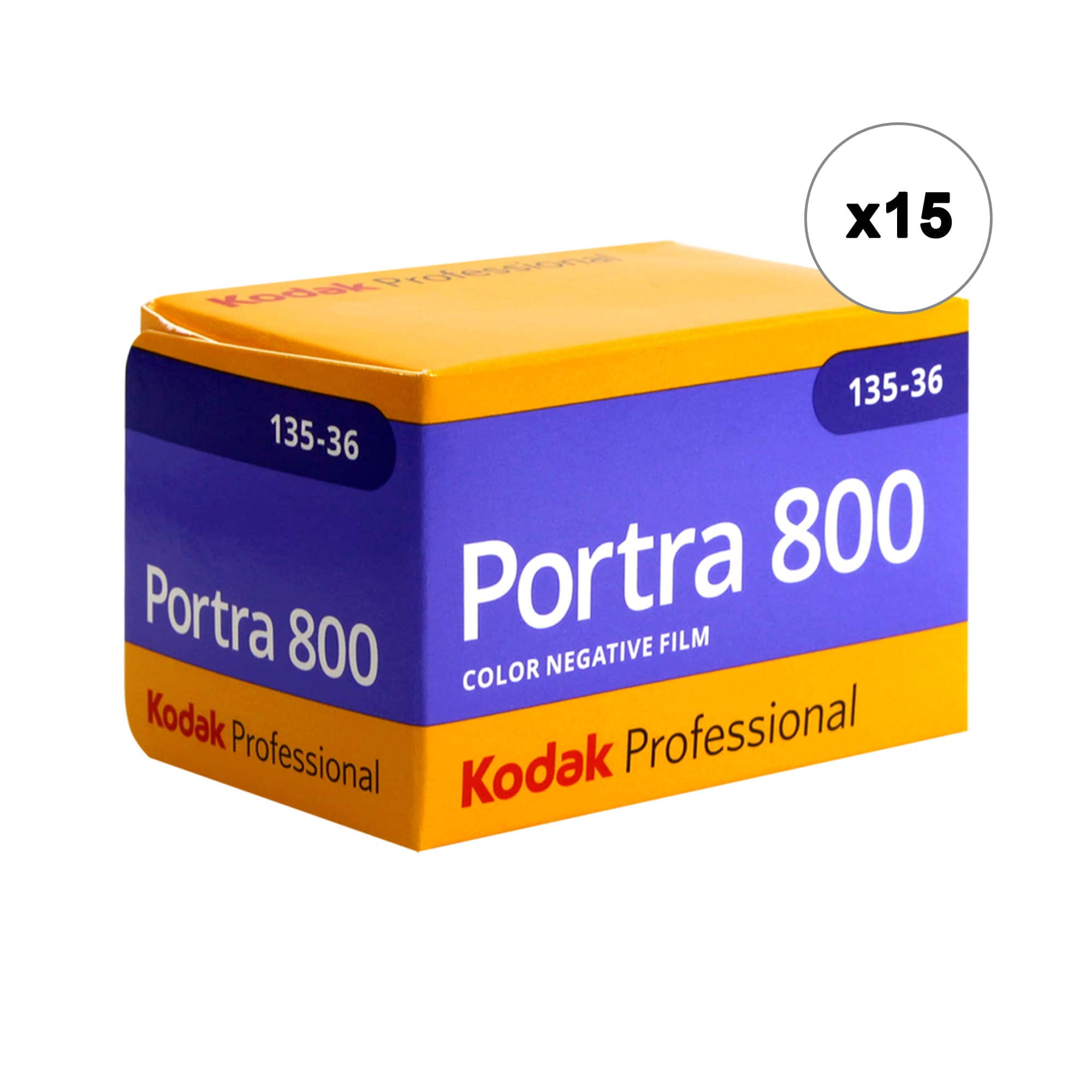 Kodak - 15x Professional Portra 800 Color Negative Film (35mm Roll Film, 36 Exposures) price history on PriceWatchPro