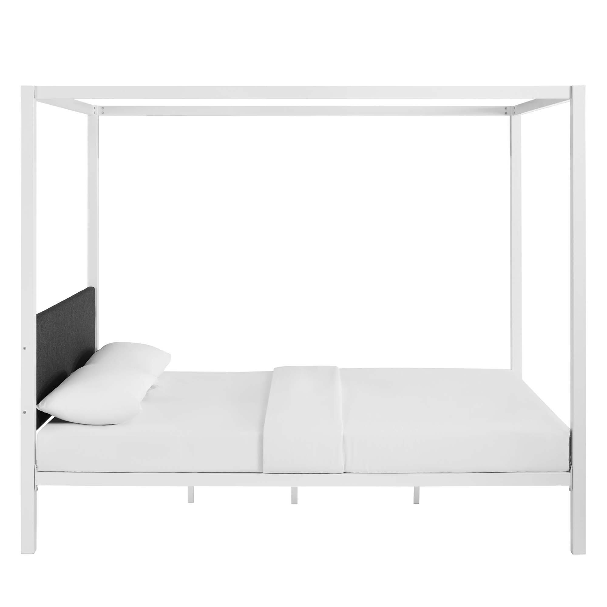 Alt View 1. Modway - Sutton Performance Velvet Twin Bed Frame - Red.