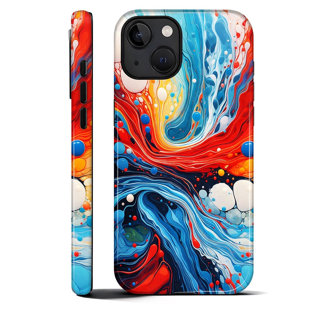 BUBM - Smartphone Case for iPhone - 2-Layer Durable Smartphone Protection Case - Confluence - Confluence for iPhone 15