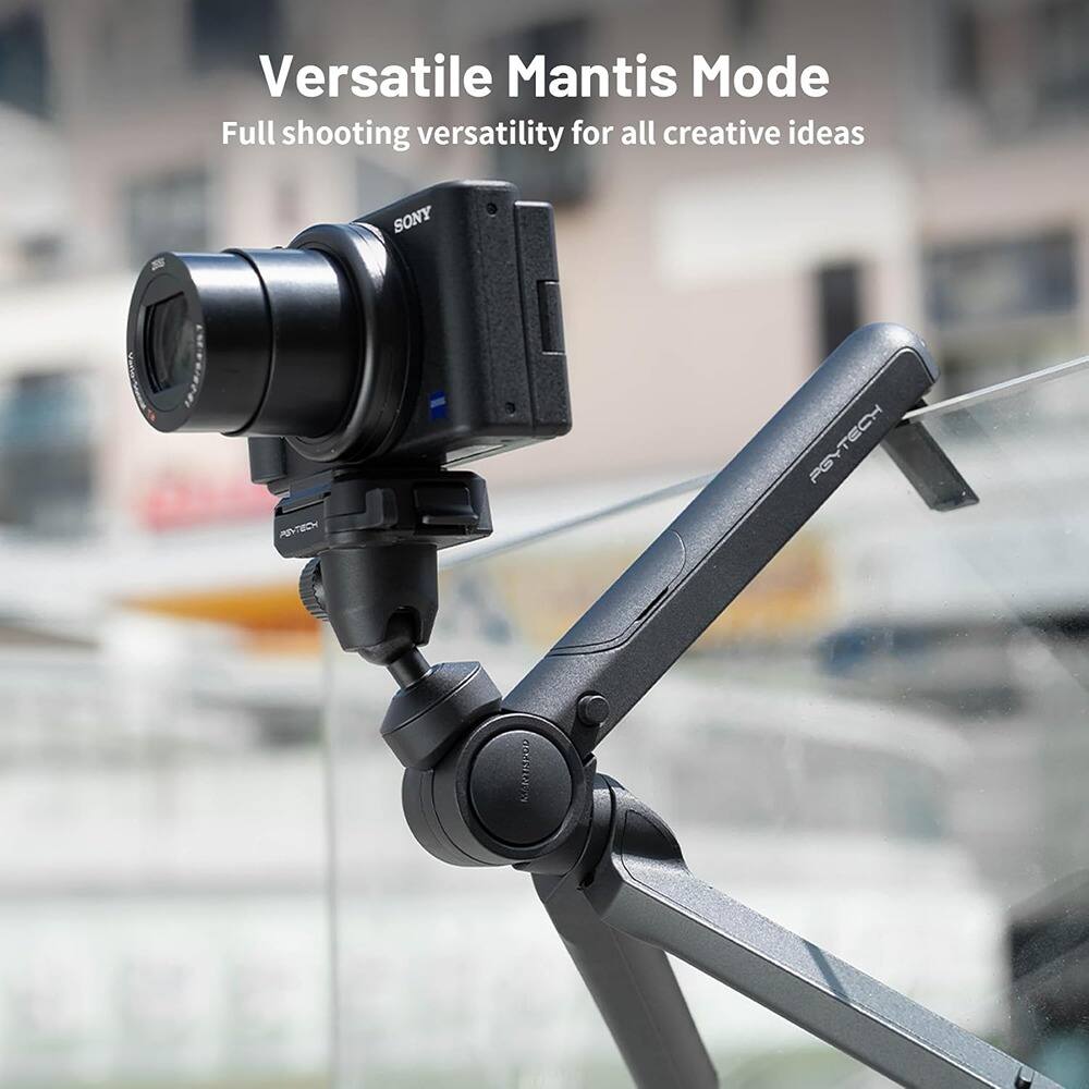 Versatile Mantis Mode  
Full shooting versatility for all creative ideas  

SONY  
PEYTECH 154PEN