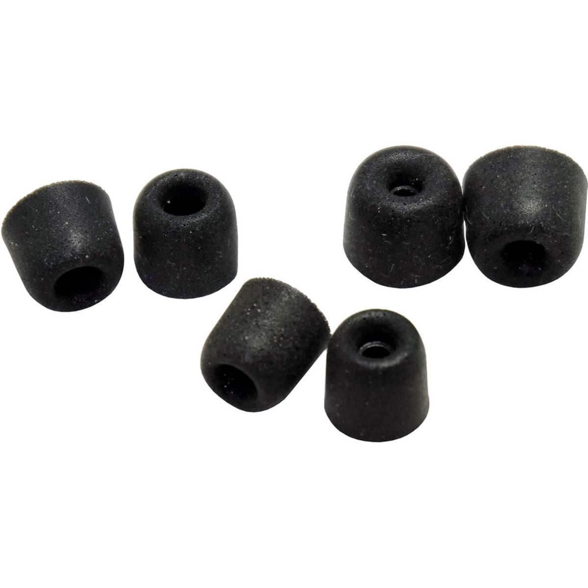 Dekoni Audio - 4.9mm Premium Memory Foam Isolation Tip for Mercury Earphone, Large, 3 Pack, Black