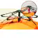 Alt View 4. Glarewheel - GlareWheel Instant Pop Up Tent 4 Person Orange - Orange.