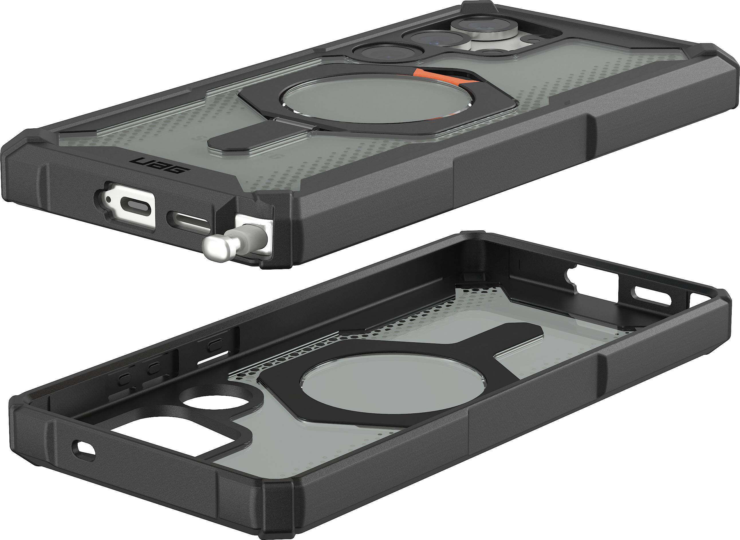 Alt View 11. UAG - Plasma XTE w/Magnet for Galaxy S25 Ultra - Black/Orange.