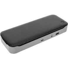 Front. Targus - Targus Thunderbolt 3 DV4K Docking Station with 85W Power Delivery - for Notebook - Thunderbolt 3 - 2 Displays Supported.