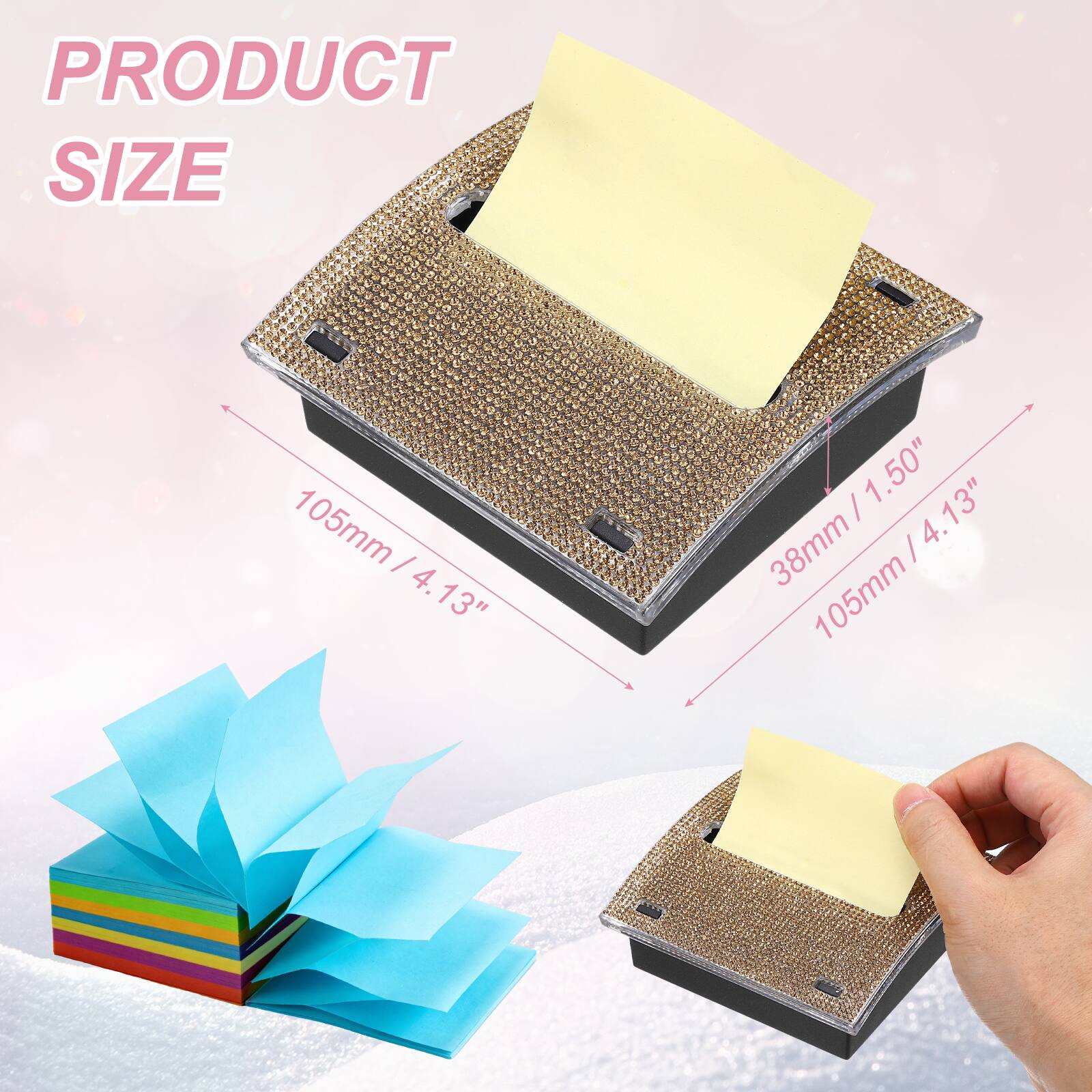 PRODUCT SIZE  
105mm / 4.13"  
38mm / 1.50"