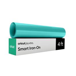 Cricut - Joy Xtra Smart Iron on, 9.5 in x 4 ft (1) - Bright Teal