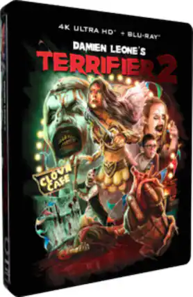 Front. Terrifier 2 (Steelbook) - 4K Blu-Ray.