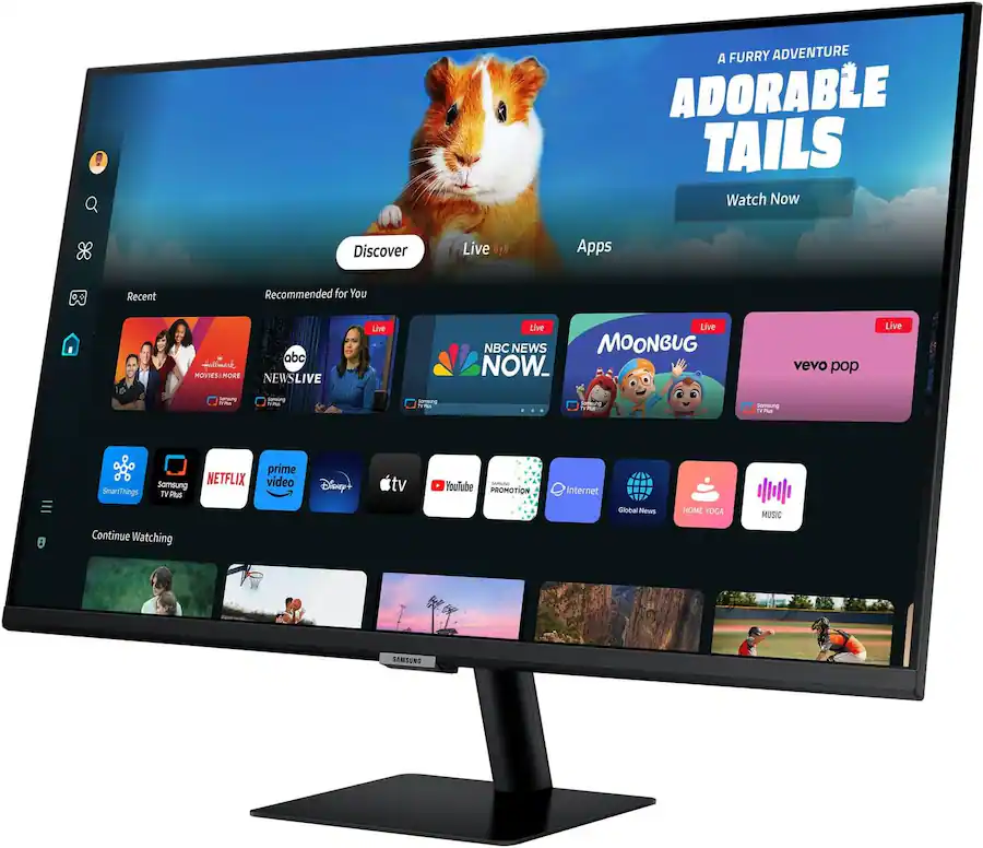 Samsung Smart M5 (M50D) FHD VA Monitor, Flicker Free, (LS32DM500ENXGO ...