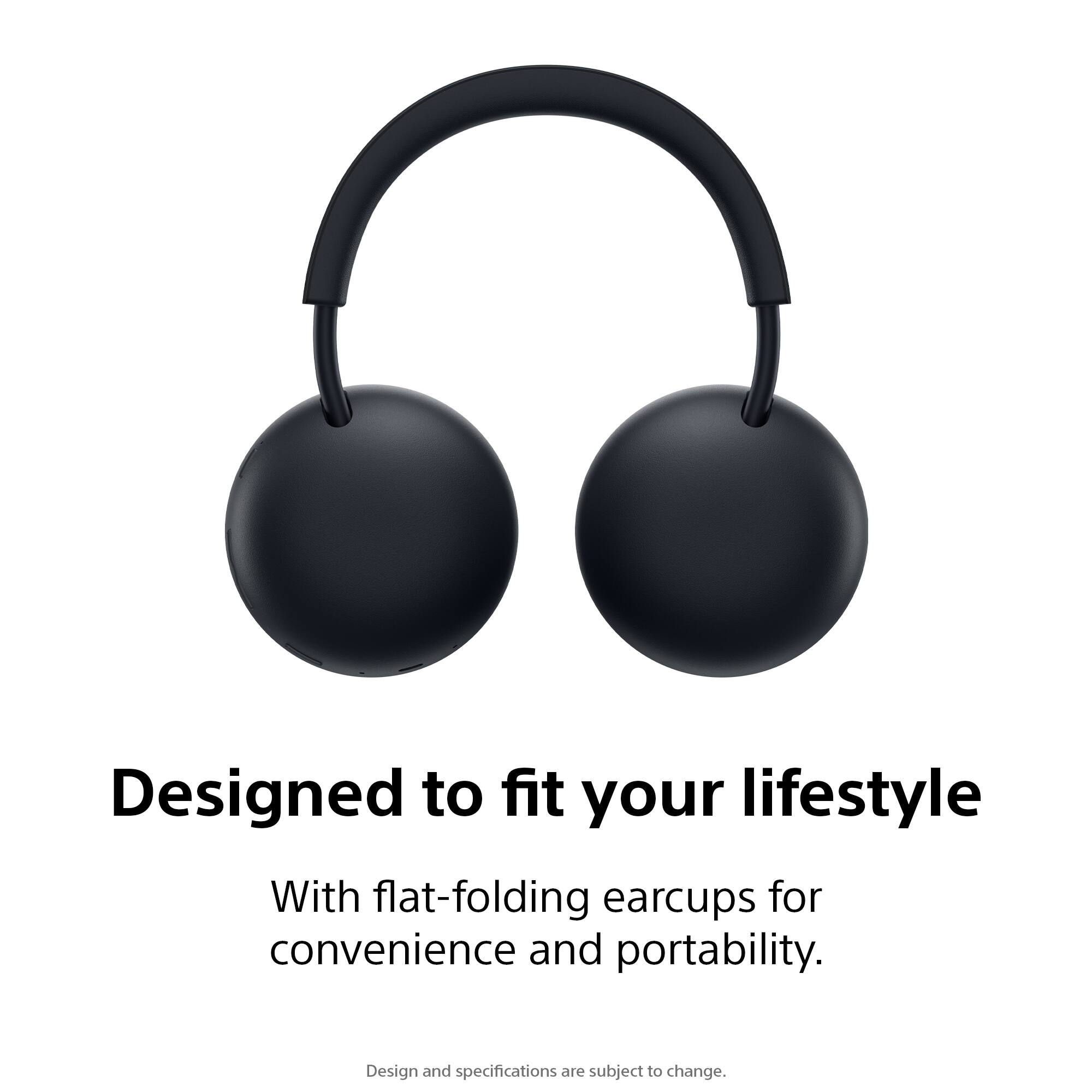 Designed to fit your lifestyle. With flat-folding earcups for convenience and portability. Design and specifications are subject to change.
